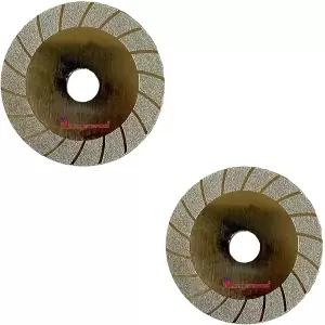 Malfah Enterprises 100 mm Diamond Saw Blade (Pack of 2 Pcs)