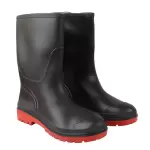 Hitman Alento PVC Gumboot Black and Red