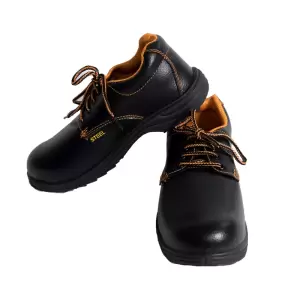 Safari Pro Safex Black Steel Toe Safety shoes