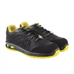 Liberty Warrior Envy Earth Popcorn Double Density Steel Toe BlackYellow Safety Shoe