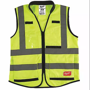 Milwaukee K2424 High Visibility Vest SM YellowGreen, 55FF20